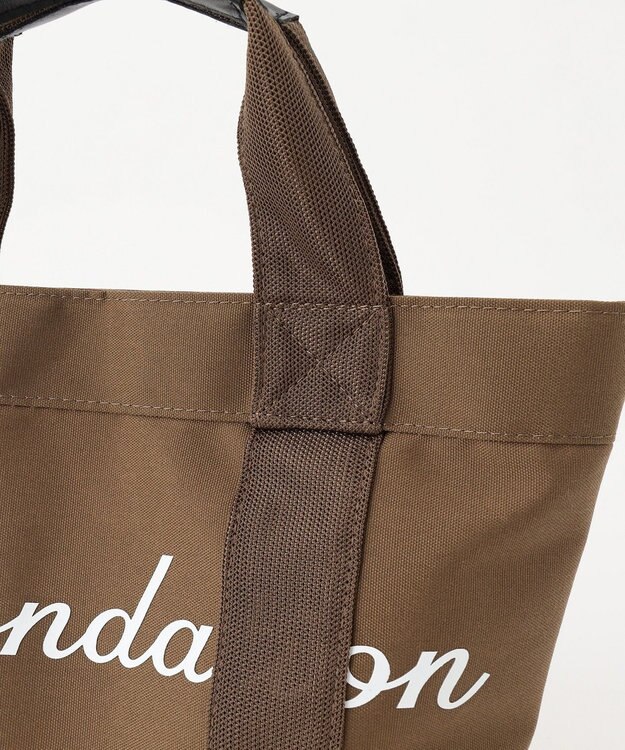 23区GOLF 【23Fondation】メッシュハンドル トートバッグ 軽量でシンプル お出かけや職場に◎ ブラウン系