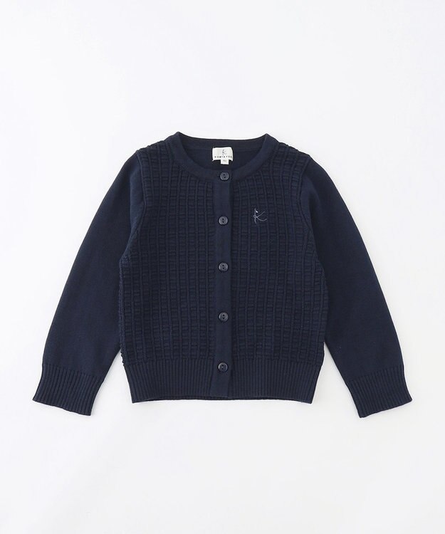 組曲 KIDS 【80-100cm】クラシック カーディガン ネイビー系