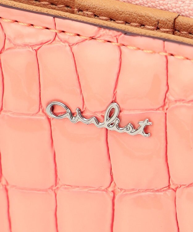 airlist Lファスナー折り財布 Nappage ナパージュ ピーチ