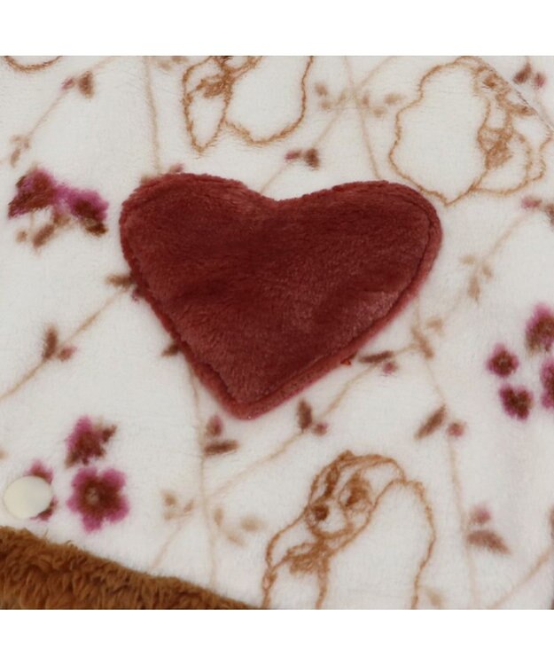 PET PARADISE ディズニー わんわん物語 レディ 着る毛布 小型犬 ホワイト×ブラウン