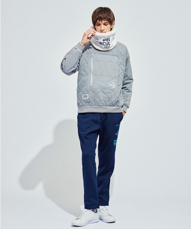PW CIRCULUS 【防寒/裏起毛/裾2WAY】【MEN】2WAYシルエットボトム ネイビー系