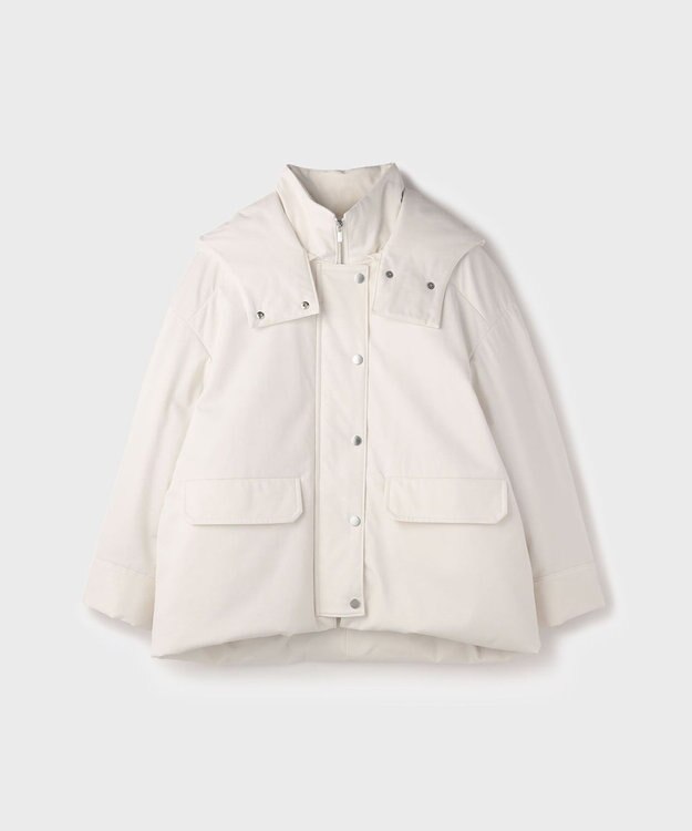 GRACE CONTINENTAL パディングマルチwayコート ホワイト