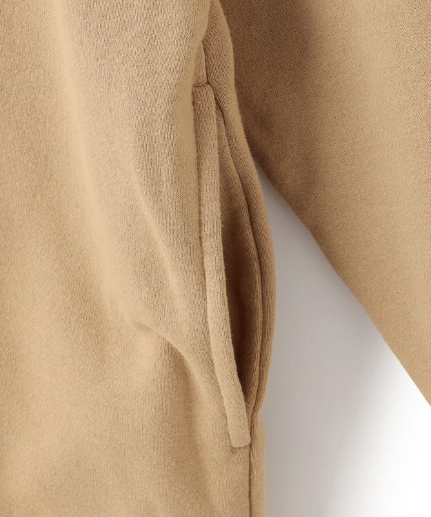 J.PRESS YORK STREET 【UNISEX】ワンポイントロゴ刺繍ハーフジッププルオーバー ライトイエロー系