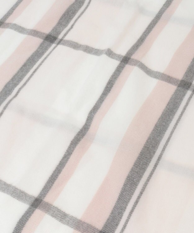 Maison de FLEUR チェックストール Light Pink