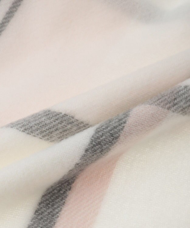 Maison de FLEUR チェックストール Light Pink