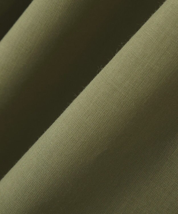 AMERICAN HOLIC 【予約】【WEB限定】イージーケア+接触冷感 フレンチスリーブギャザーシャツ Khaki