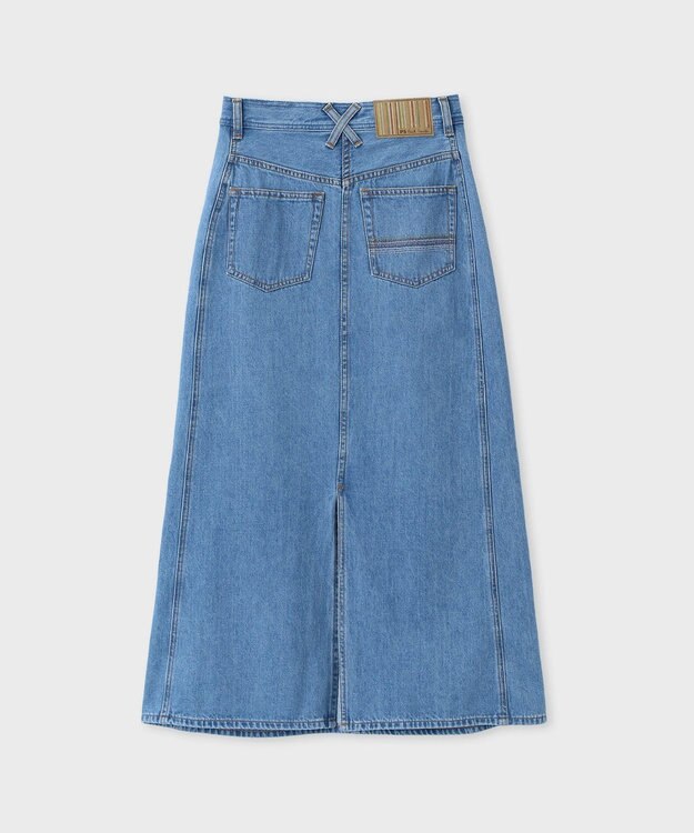 Paul Smith インディゴ デニム ロング スカート インディゴブルー