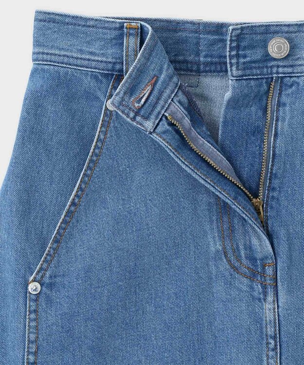 Paul Smith インディゴ デニム ロング スカート インディゴブルー