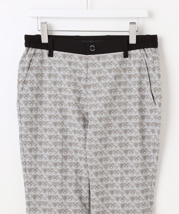 23区GOLF 【MEN】エンブレムジャガードパンツ ライトグレー系5