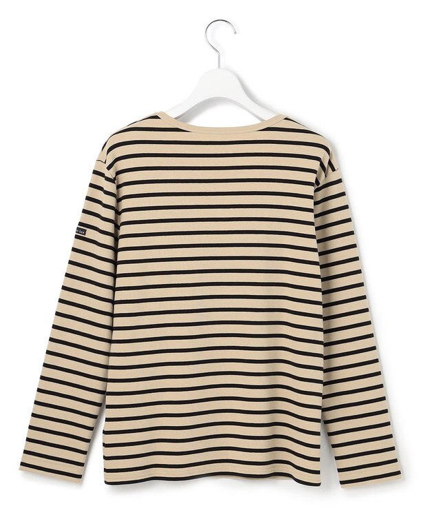 23区 L Armor-lux スムース カットソー ベージュ×ブラックボーダー