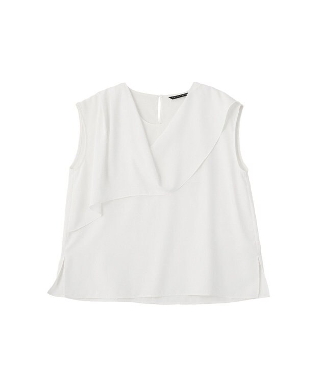YECCA VECCA ドレープブラウス Off White