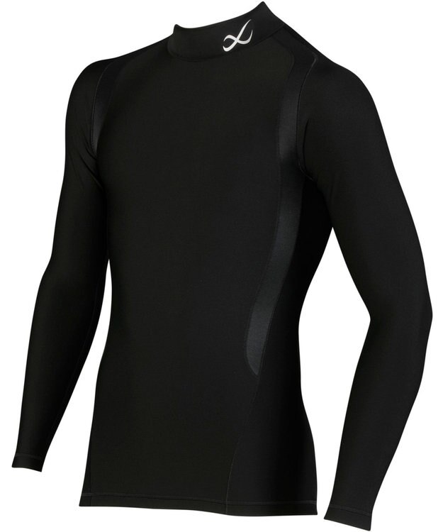 CW-X 【MEN】 CW-X メンズ 機能性トップス 【JYURYU TOP】 長袖 肩が動かしやすくなる 運動時の疲労を軽減 ゴルフ 球技 マラソン 保温(本体) JAO789 /ワコール ブラック