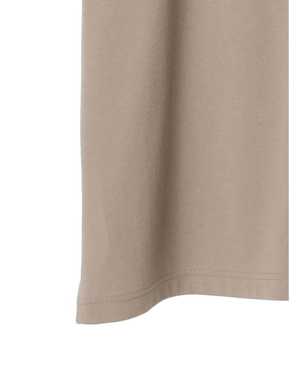 Green Parks 冷っとすずやか　袖広チュニック Gray Beige