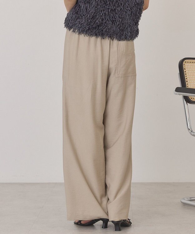 AMERICAN HOLIC 【マルチ機能】ベイカーリラックスパンツ Beige