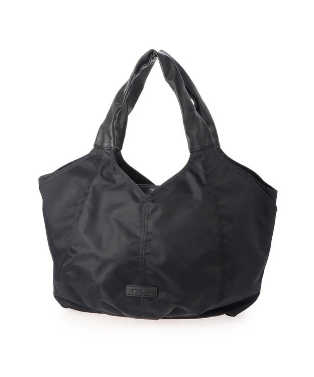 Y'SACCS リサイクルナイロン　ふんわりトート　Mサイズ ブラック