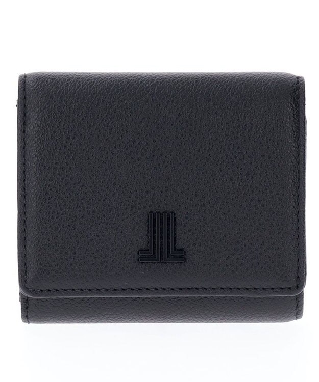 LANVIN en Bleu カリヨン 三つ折り財布 ブラック