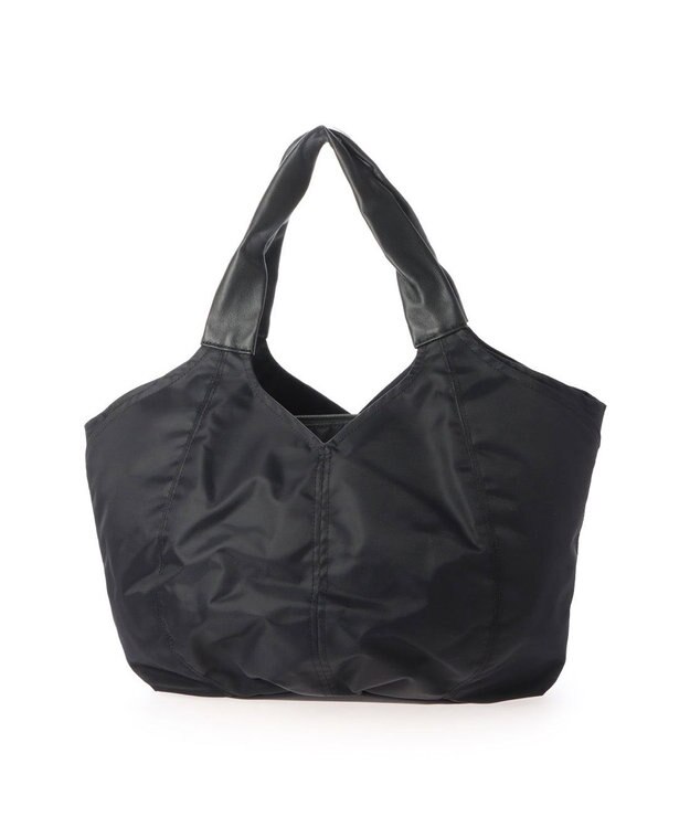 Y'SACCS リサイクルナイロン　ふんわりトート　Mサイズ ブラック