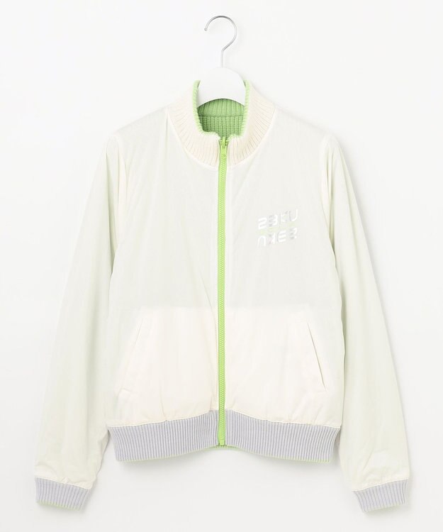 23区GOLF 【WOMEN】 【リバーシブル 】ニット アウター ライトグリーン系