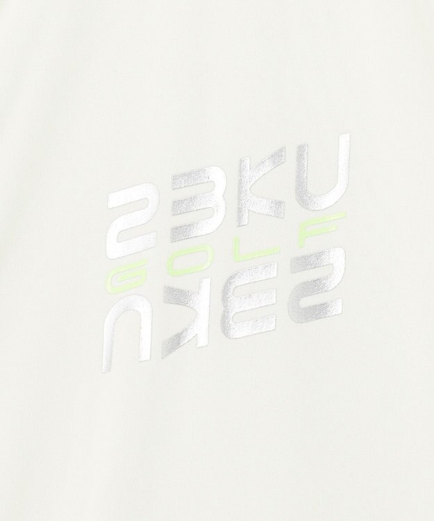 23区GOLF 【WOMEN】 【リバーシブル 】ニット アウター ライトグリーン系