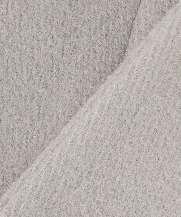 ANY SIS ノーカラー コート グレージュ