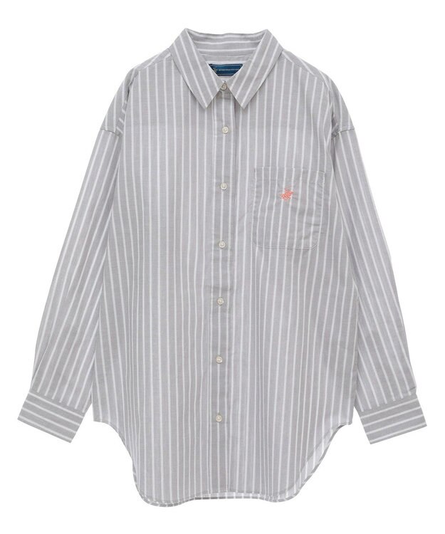 AMERICAN HOLIC BEVERLY HILLS POLO CLUB 別注ビッグシャツ Gray