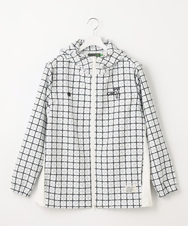 PW CIRCULUS 【袖2WAY】【MEN】プリント デタッチャブル アノラック ホワイト系5