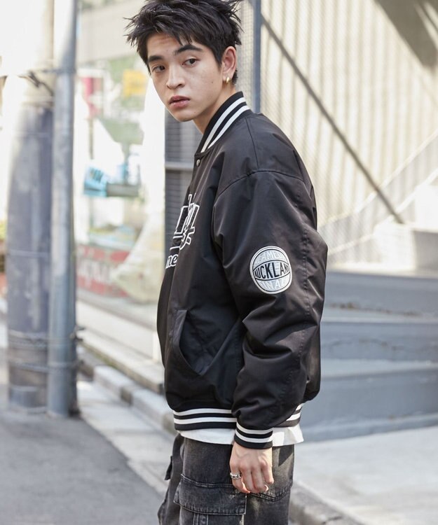 WEGO パテッドワッペンスタジャン ブラック