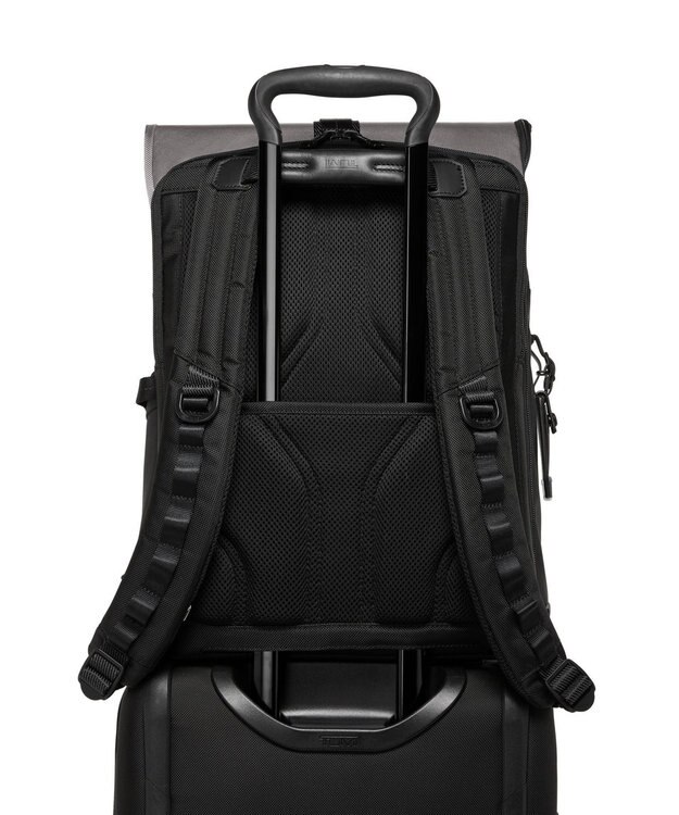 TUMI  メンズ  Alpha Bravo 「ロジスティック」バックパック CHARCOAL