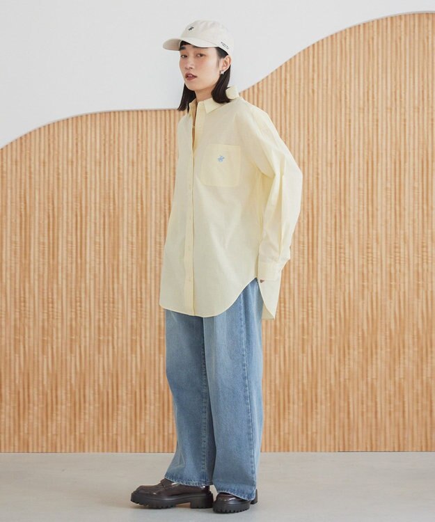 AMERICAN HOLIC BEVERLY HILLS POLO CLUB 別注ビッグシャツ Yellow