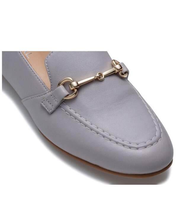 REGAL FOOT COMMUNITY 【リーガルレディース】F70Q ビットモカシューズ フラットシューズ ライトグレー