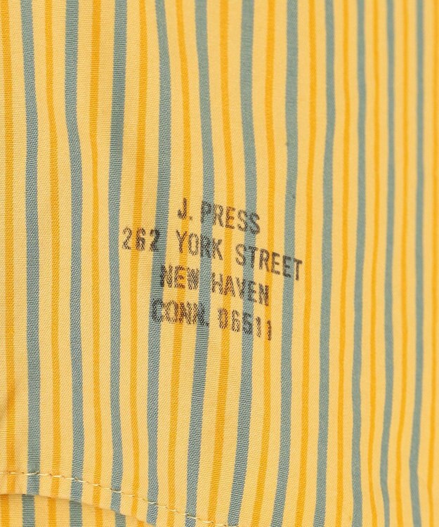 J.PRESS MEN 【J.PRESS ORIGINALS】SOKTAS Meander Garment Dye B.D. Shirt / Baggy-Fit イエロー系1