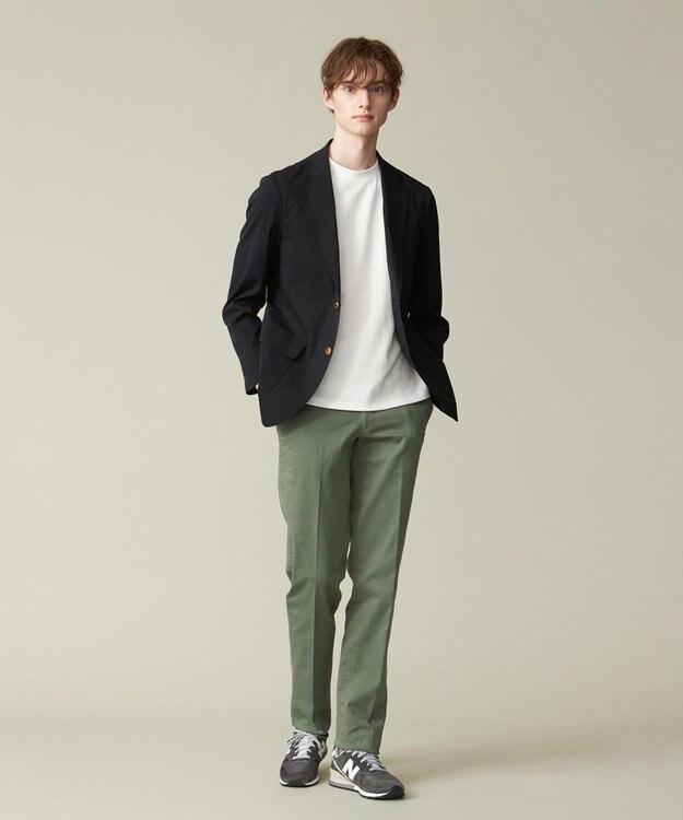 J.PRESS MEN 【MECHANICAL】【ウォッシャブル可】ナイロンハイパワーストレッチ ブレザー /金釦 ネイビー系9