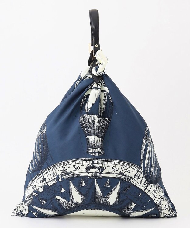 23区 【CLASSY.6月号掲載/Oggi4月号掲載】オリジナル スカーフ バッグ ネイビー系