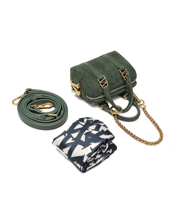 style code 【VerdeVari/ヴェルデヴァリ】TINYボストンバッグ（BOX付） ダークグリーン