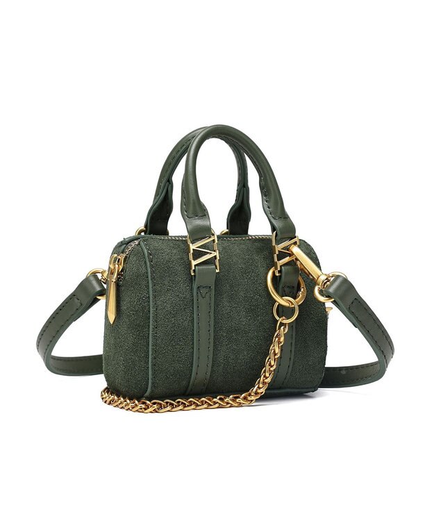 style code 【VerdeVari/ヴェルデヴァリ】TINYボストンバッグ（BOX付） ダークグリーン