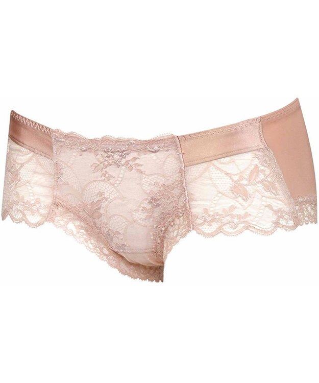 WACOAL ボーイレングス ショーツ BXC408とペア はきこみ丈あさめ レディース PXC608 /ワコール ピンク