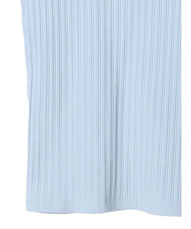 earth music&ecology ２ＷＡＹネックリブタンクトップ Sax