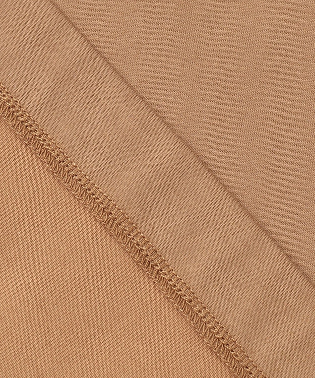 23区 L 【洗える】タックディテールプルオーバー ギャザー カットソー キャメル系