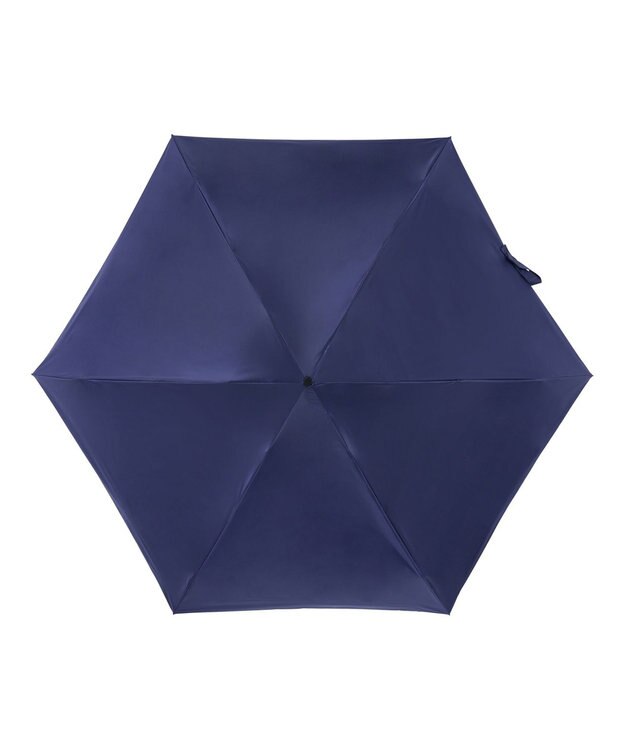 MOONBAT 【遮光100％/超軽量/大きめ】マジで軽い傘 晴雨兼用 折りたたみ日傘 マジカルテックプロテクション 61cm ディープブルー