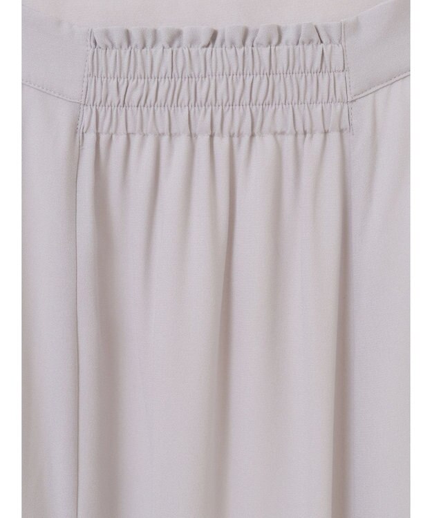 earth music&ecology レースヘムスカート Gray Beige