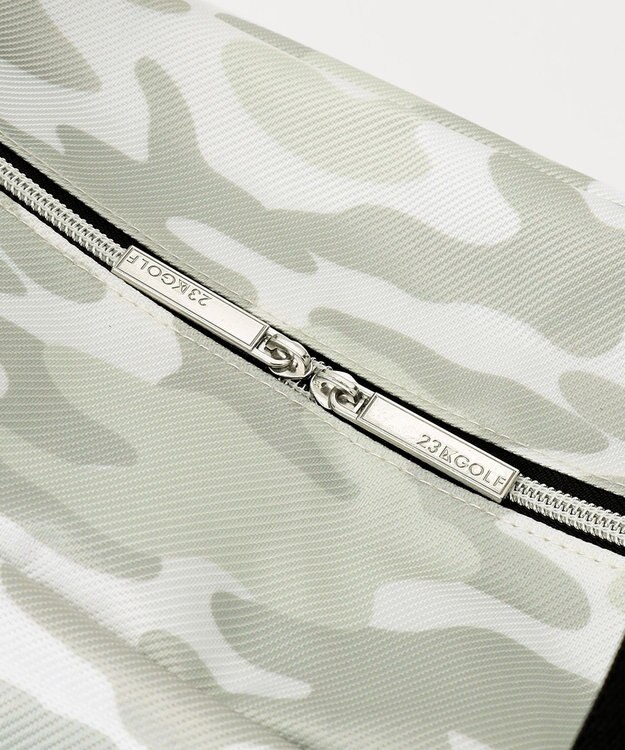 23区GOLF 【UNISEX】カモフラ柄 ボストンバッグ ホワイト系5