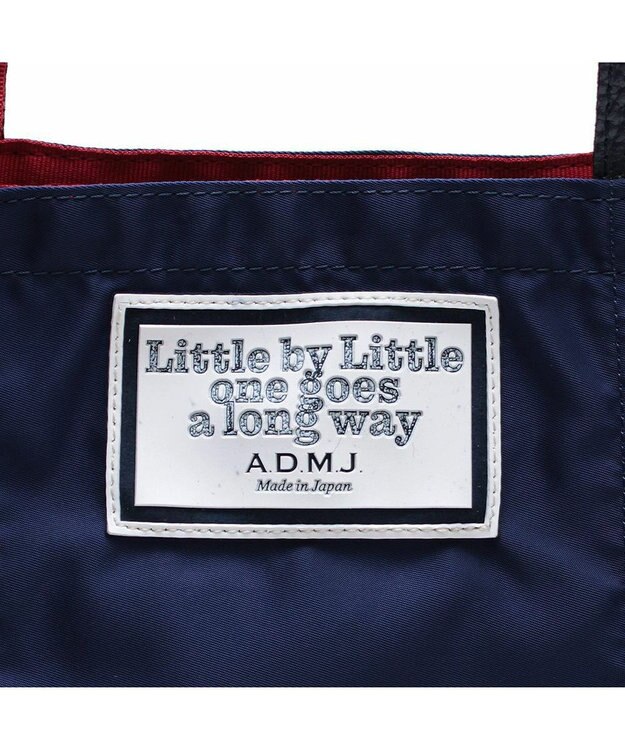A.D.M.J. 【ナイロン】デービス/サブバッグL ネイビー