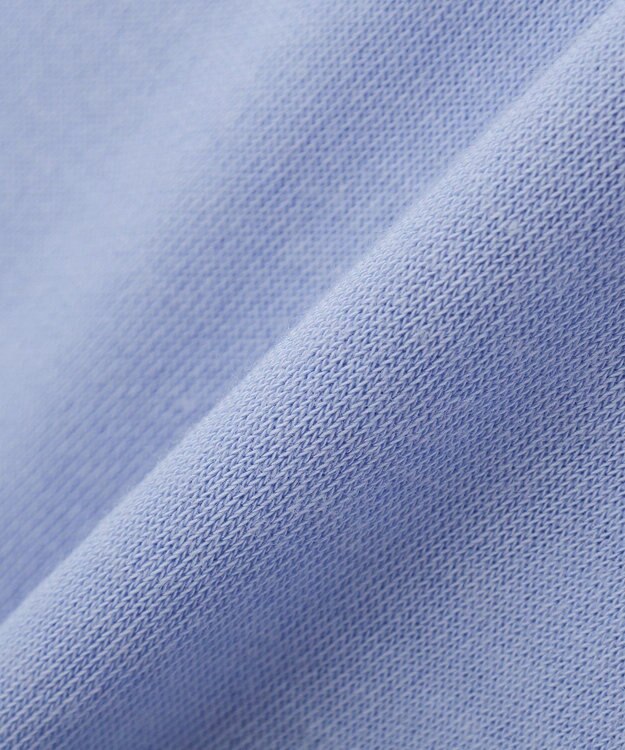Green Parks 袖ドロストシアー裏毛ドッキングプルオーバー Blue