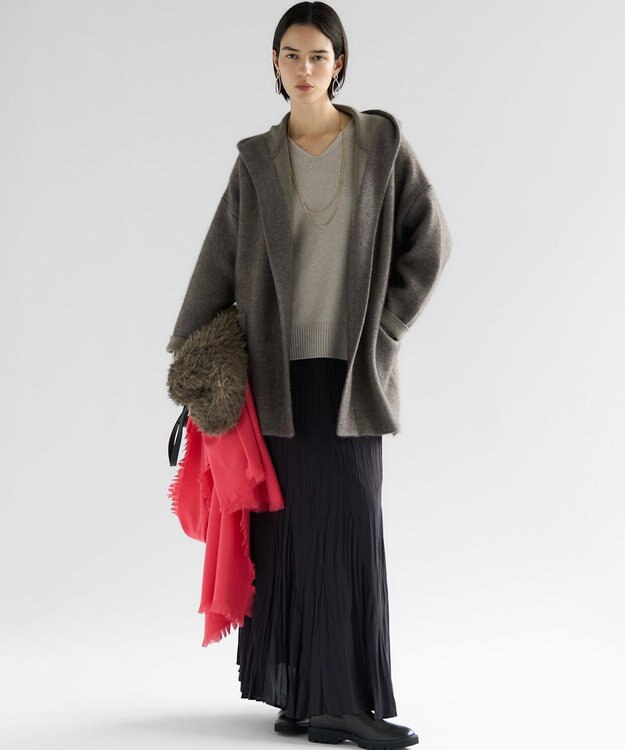 23区 【見上愛さん着用/VERY11月号掲載/新色追加】サイドゴア ブーツ ダークブラウン系