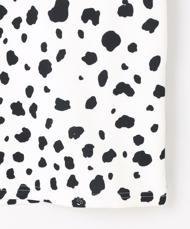 PW CIRCULUS 【MEN】スノーレオパード柄裏フリースモックネックT ホワイト系5