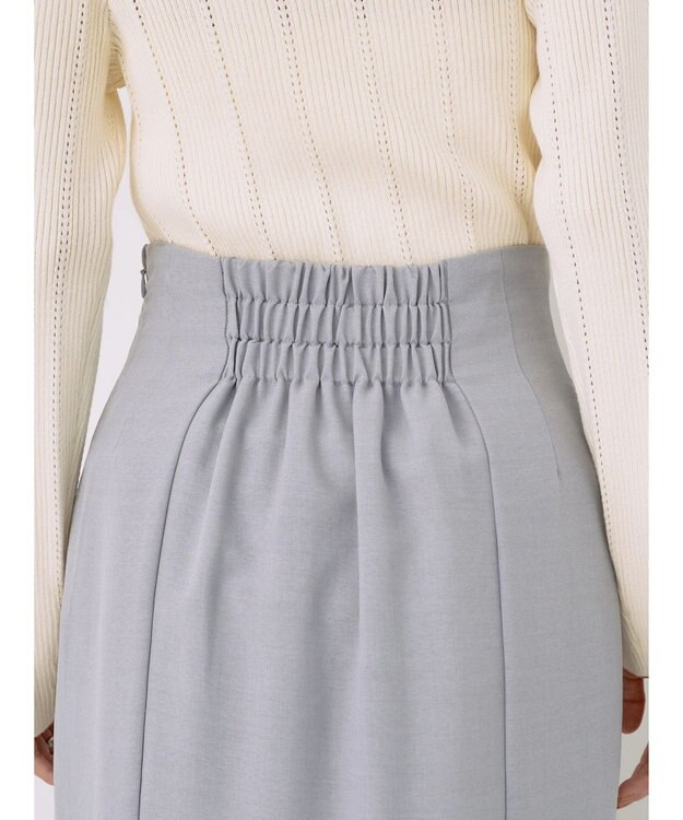 earth music&ecology キレイラインマーメイドスカート Blue