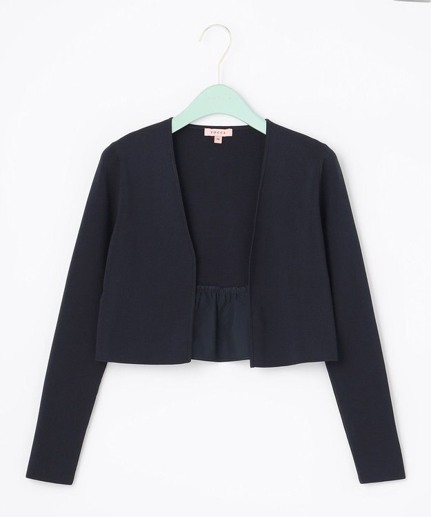 TOCCA 【洗える！】WAVE ボレロ ネイビー系