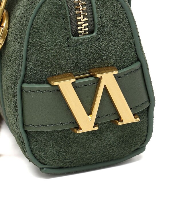 style code 【VerdeVari/ヴェルデヴァリ】TINYボストンバッグ（BOX付） ダークグリーン