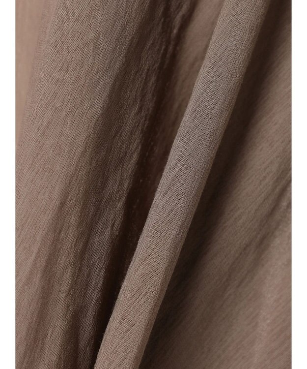 CRAFT STANDARD BOUTIQUE ウ゛ィンテージボイルタックチュニック Mocha