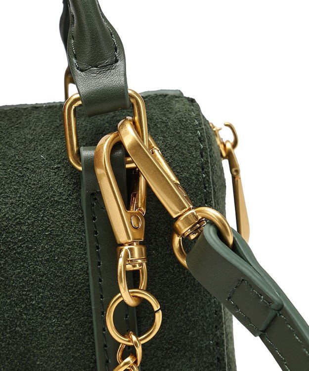 style code 【VerdeVari/ヴェルデヴァリ】TINYボストンバッグ（BOX付） ダークグリーン